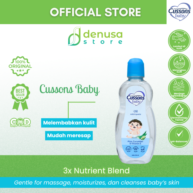 CUSSONS BABY Oil Mild n Gentle 100 ml