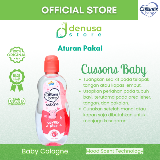 CUSSONS BABY Cologne Lovely Kiss 100ml