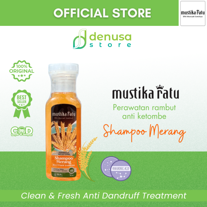 MUSTIKA RATU Shampoo Merang 75 ml