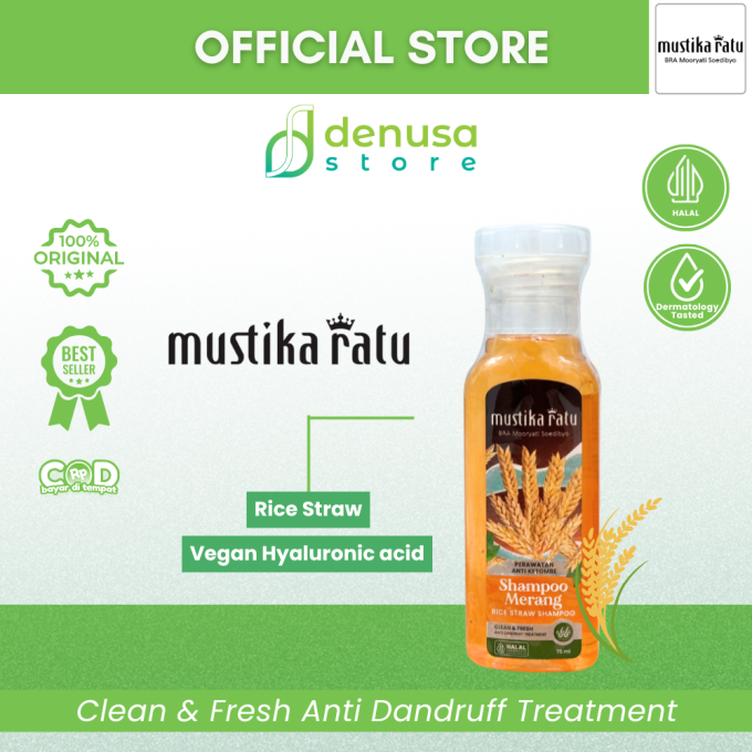 MUSTIKA RATU Shampoo Merang 75 ml