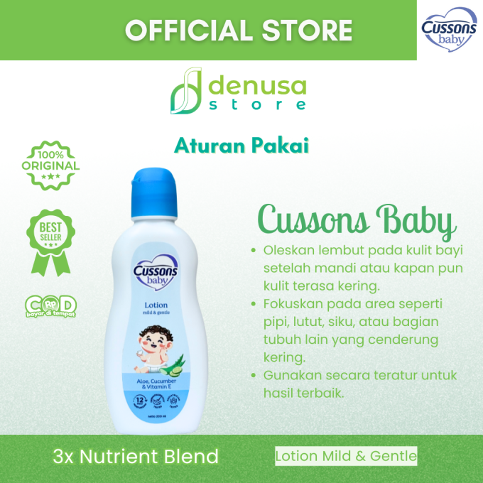CUSSONS BABY Lotion Mild n Gentle 200 ml