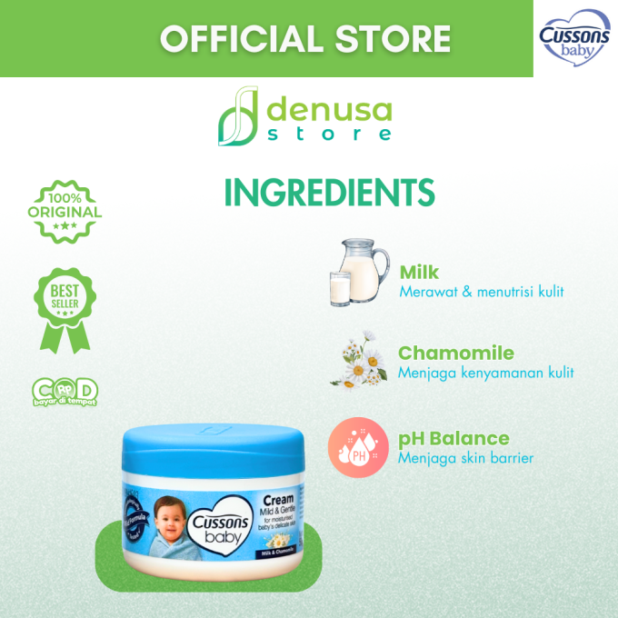 CUSSONS BABY Cream Mild n Gentle 50g