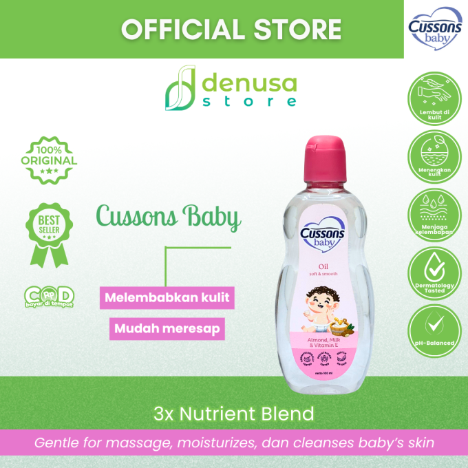 CUSSONS BABY Oil Soft n Smooth 100 ml