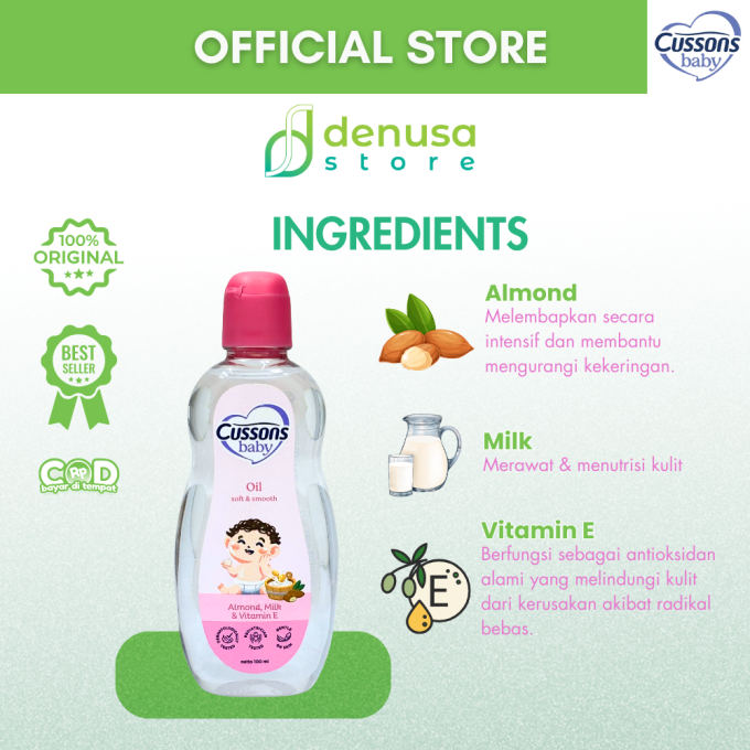 CUSSONS BABY Oil Soft n Smooth 100 ml