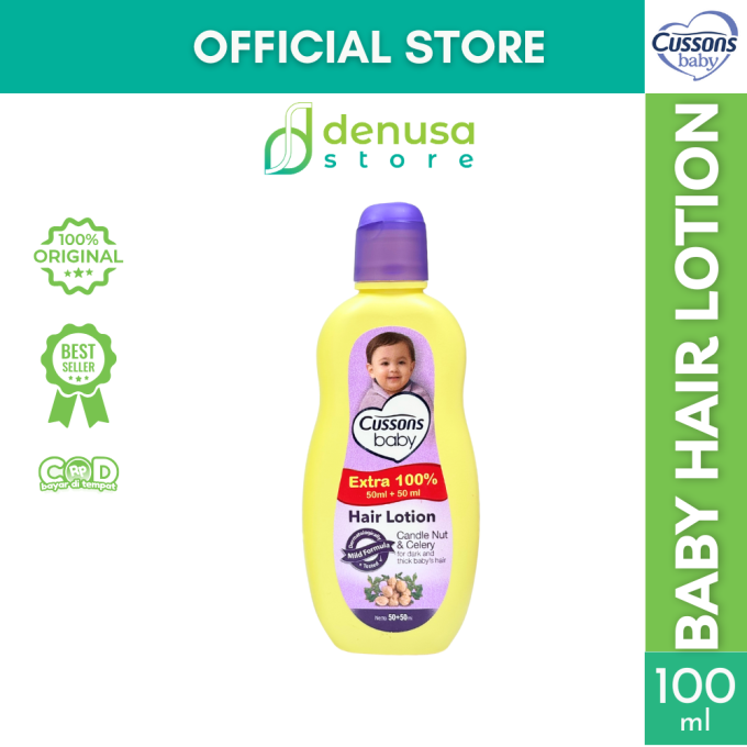 CUSSONS BABY Hair Lotion Candle Nut n Celery 50+50ml
