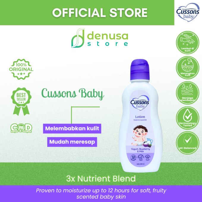 CUSSONS BABY Lotion Fresh n Nourish 200 ml