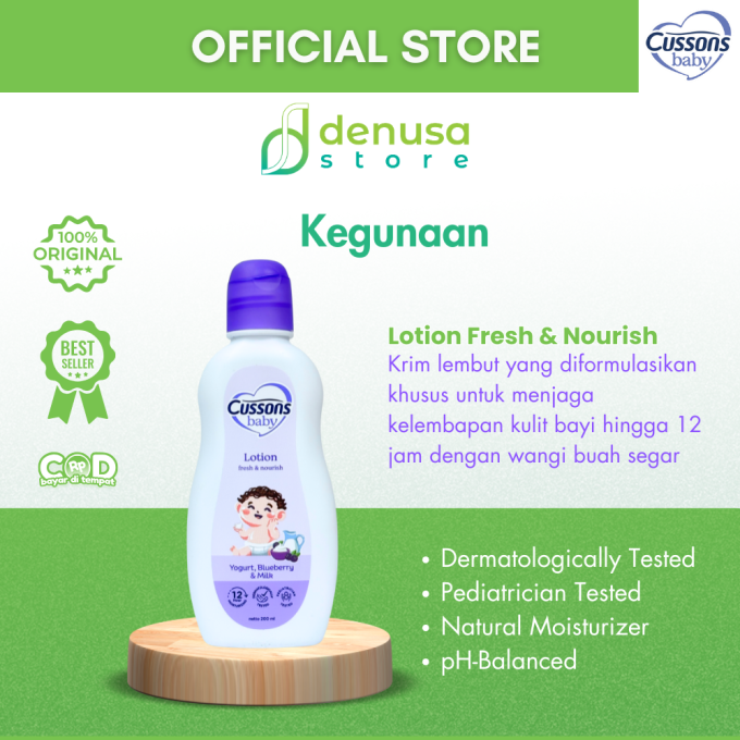 CUSSONS BABY Lotion Fresh n Nourish 200 ml
