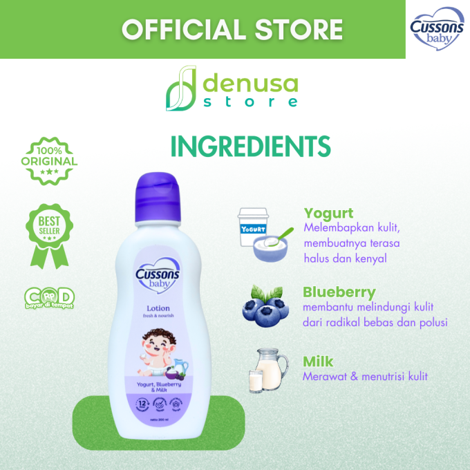 CUSSONS BABY Lotion Fresh n Nourish 200 ml
