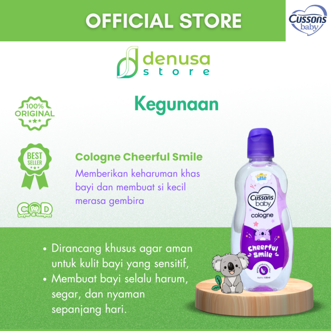 CUSSONS BABY Cologne Cheerful Smile 100ml