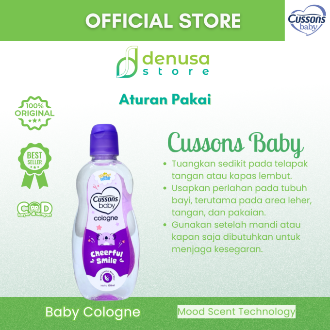CUSSONS BABY Cologne Cheerful Smile 100ml