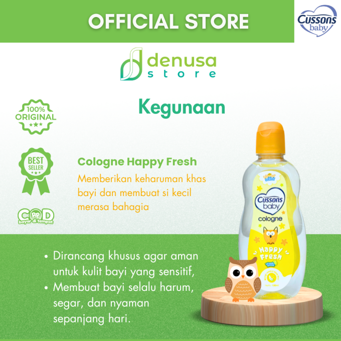CUSSONS BABY Cologne Happy Fresh 100ml