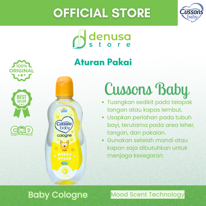 CUSSONS BABY Cologne Happy Fresh 100ml