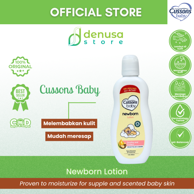 CUSSONS BABY Newborn Lotion Soothe n Protect 100ml