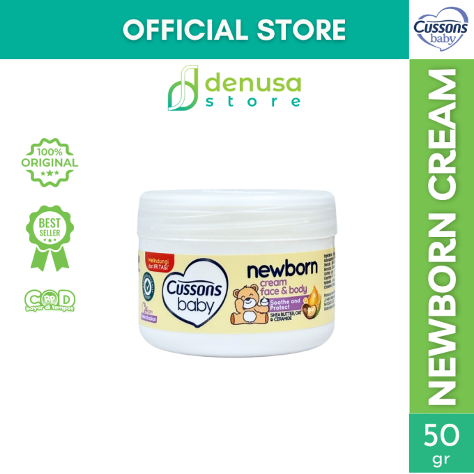 CUSSONS BABY Newborn Cream Face n Body 50g