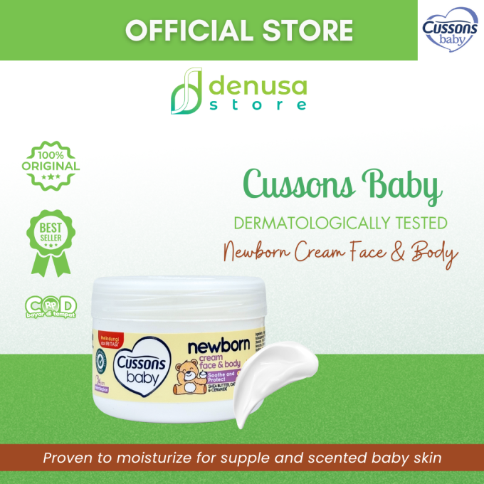 CUSSONS BABY Newborn Cream Face n Body 50g