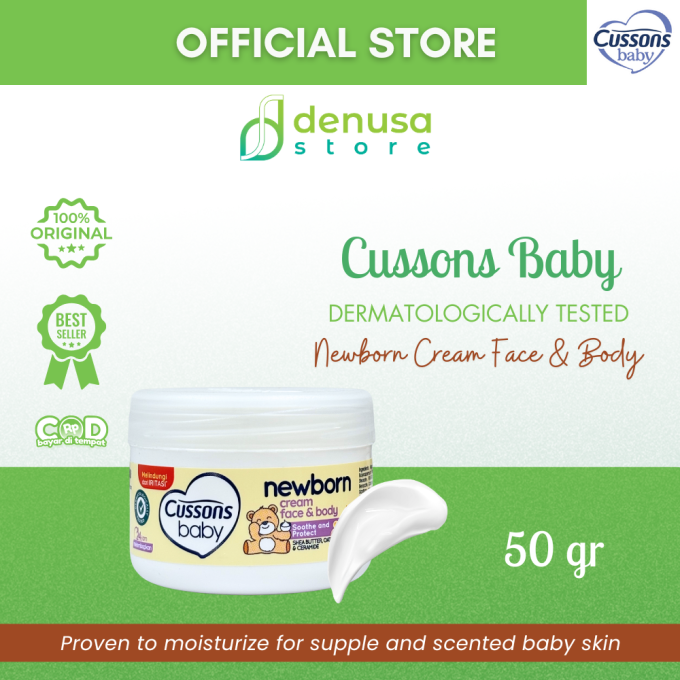 CUSSONS BABY Newborn Cream Face n Body 50g