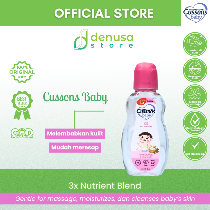 CUSSONS BABY Oil Soft n Smooth 35+15 ml