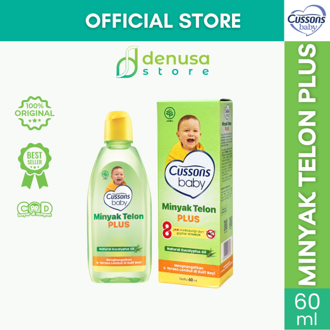 CUSSONS BABY Minyak Telon Plus 8 Jam 60 ml