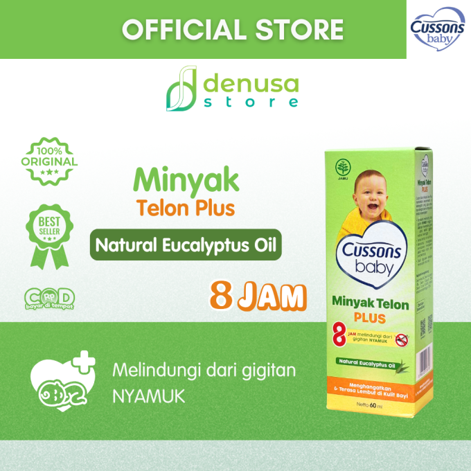 CUSSONS BABY Minyak Telon Plus 8 Jam 60 ml