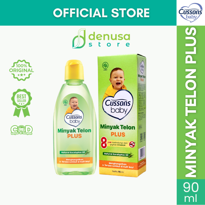 CUSSONS BABY Minyak Telon Plus 8 Jam 90 ml