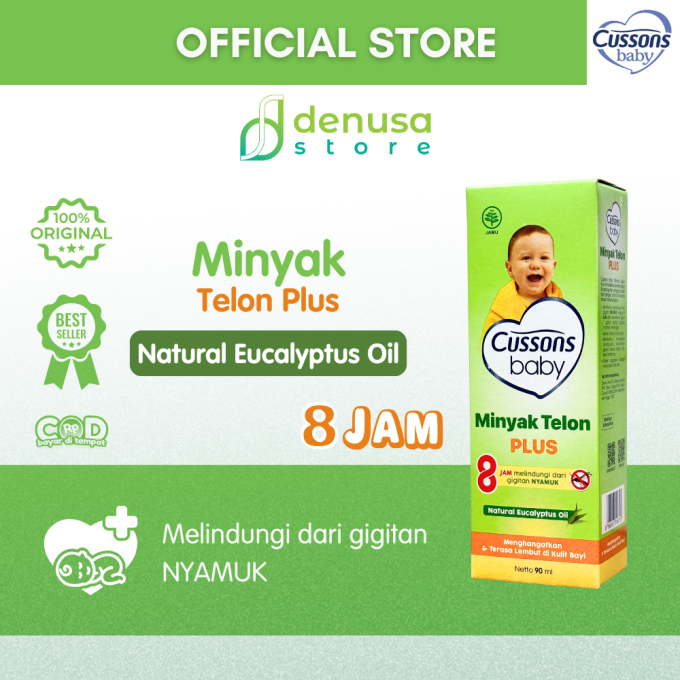CUSSONS BABY Minyak Telon Plus 8 Jam 90 ml