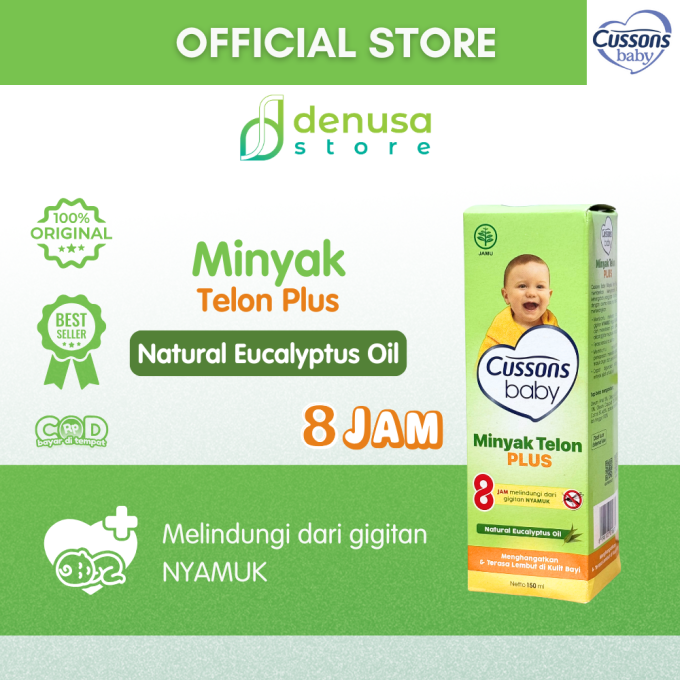 CUSSONS BABY Minyak Telon Plus 8 Jam 150 ml