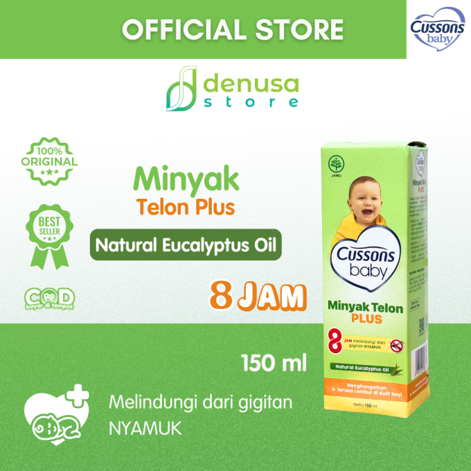 CUSSONS BABY Minyak Telon Plus 8 Jam 150 ml
