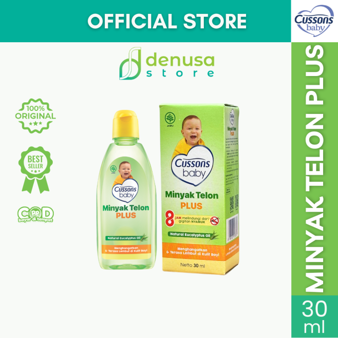 CUSSONS BABY Minyak Telon Plus 8 Jam 30 ml