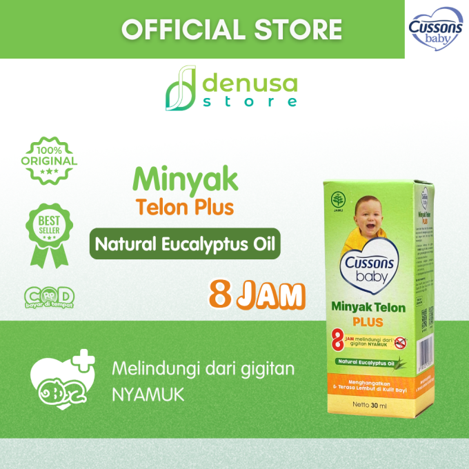 CUSSONS BABY Minyak Telon Plus 8 Jam 30 ml