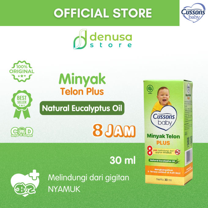 CUSSONS BABY Minyak Telon Plus 8 Jam 30 ml