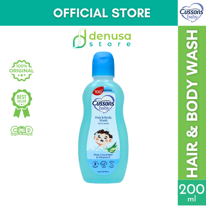 CUSSONS BABY Hair n Body Wash Mild n Gentle 100+100 ml