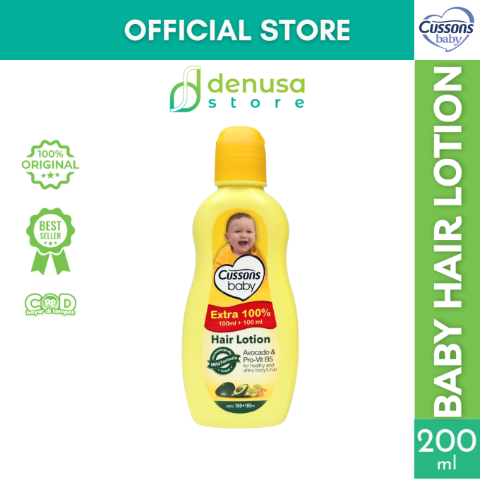 CUSSONS BABY Hair Lotion Avocado n Pro-Vit B5 100+100ml