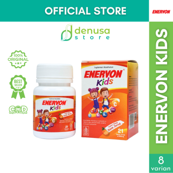 ENERVON Kids Rasa Jeruk 21 Tablet Hisap