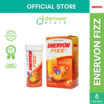 ENERVON FIZZ Rasa Jeruk 8 Tablet Effervescent