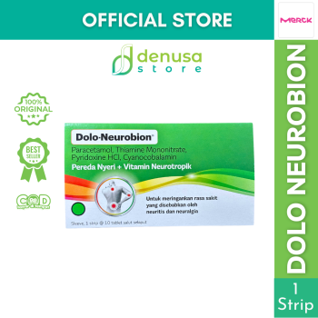 DOLO NEUROBION Pereda Nyeri + Vitamin Neurotropik 1 Strip 10 Tablet