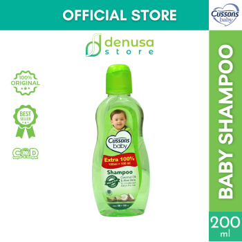 CUSSONS BABY Shampoo Coconut Oil n Aloe Vera 100+100ml