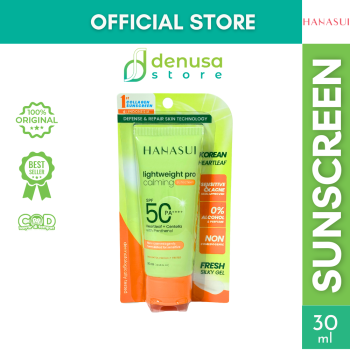 HANASUI Lightweight Pro Calming Sunscreen SPF 50 PA++++ 30 ml
