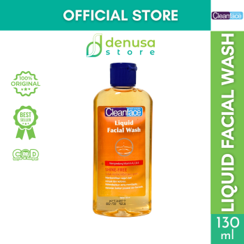 CleanFace Liquid Facial Wash Shine Free 130 ml