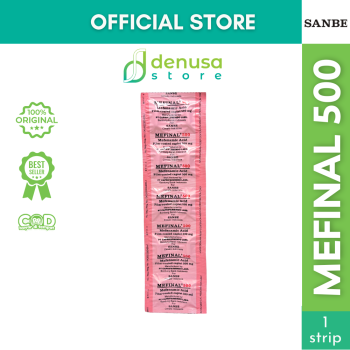 MEFINAL 500 Mefenamic Acid 1 Strip 10 Kaplet