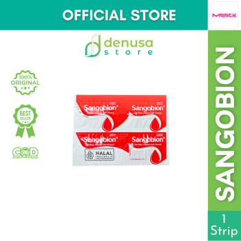 SANGOBION Zat Besi Vitamin n Mineral 1 Strip 4 Kapsul