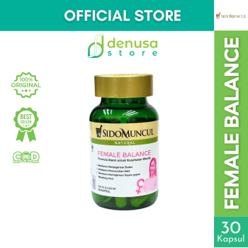 SIDOMUNCUL Natural Female Balance 30 Kapsul