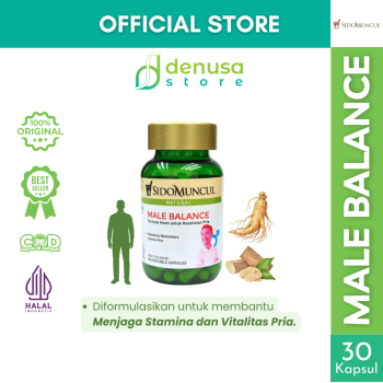 SIDOMUNCUL Natural Male Balance 30 Vegetable Capsules