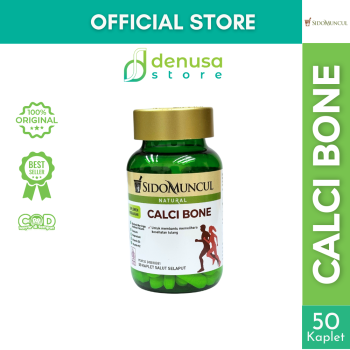 SIDOMUNCUL Natural Calci Bone 50 Kaplet