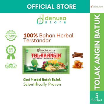 SIDOMUNCUL Tolak Angin Batuk 1 Kotak 12 Sachet