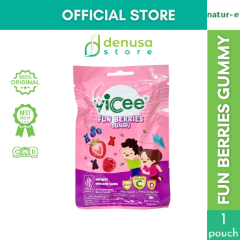 VICEE Fun Berries Gummy 1 Sachet 6 gummies