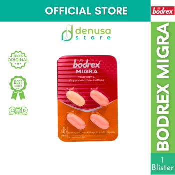 BODREX Migra 1 Blister 4 Kaplet Lapis Dua