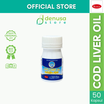 SAMCO Cod Liver Oil 50 Kapsul