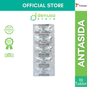 ANTASIDA Doen 1 Strip 10 Tablet Kunyah