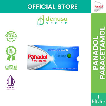PANADOL Paracetamol 1 Blister 10 Kaplet