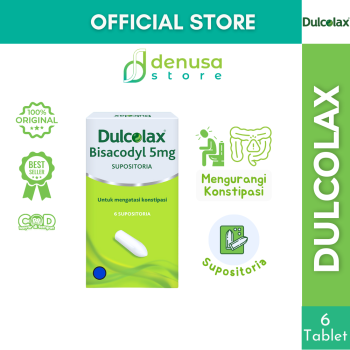 Dulcolax Bisacodyl 5mg Untuk Mengatasi Konstipasi Anak 6 Supositoria